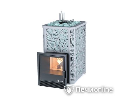 Дровяная печь-каменка ИзиСтим Ялта 15 (Модерн), AISI 321 в Чайковском